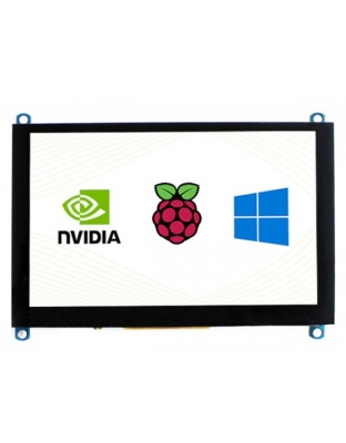 5inch Capacitive Touch Screen LCD (H), 800×480, HDMI, Various Systems Support