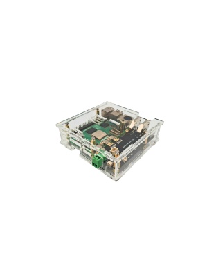 Acrylic case for RPi 5 Multifunctional Adapter