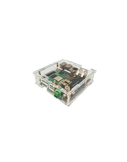 Acrylic case for RPi 5 Multifunctional Adapter