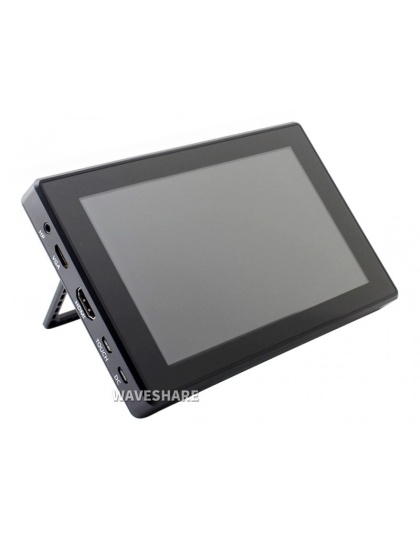 7inch Capacitive Touch Screen LCD (H) with Case, 1024×600, HDMI, IPS, Various Systems Support