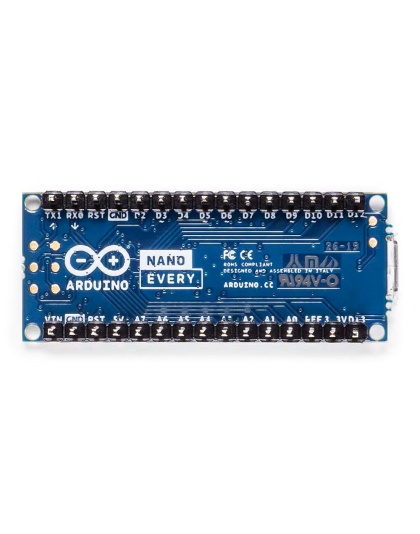 Arduino Nano Every with headers