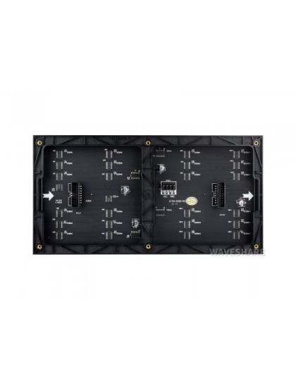 RGB Full-Color LED Matrix Panel, 4mm Pitch, 64×32 Pixels, Adjustable Brightness