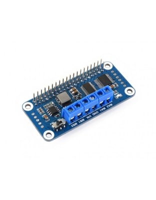 Motor Driver HAT for Raspberry Pi, I2C Interface