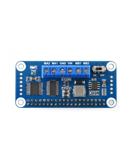 Motor Driver HAT for Raspberry Pi, I2C Interface