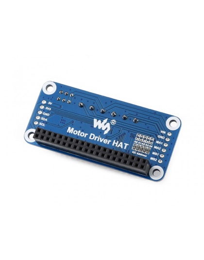 Motor Driver HAT for Raspberry Pi, I2C Interface