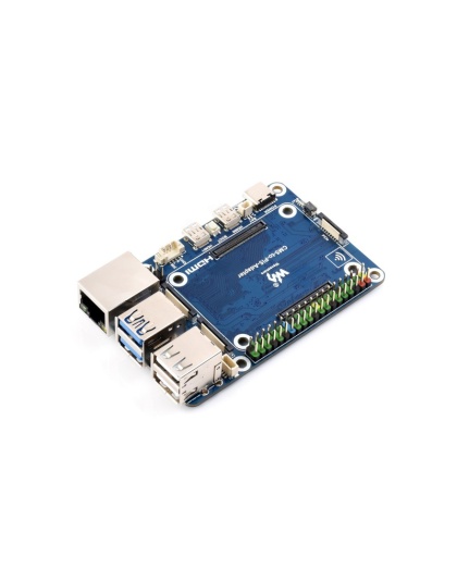 CM5 To Pi 5 Adapter Board For Raspberry Pi 5, Alternative Solution for Raspberry Pi 5, Onboard Audio Header, Supports Connecting To Microphone