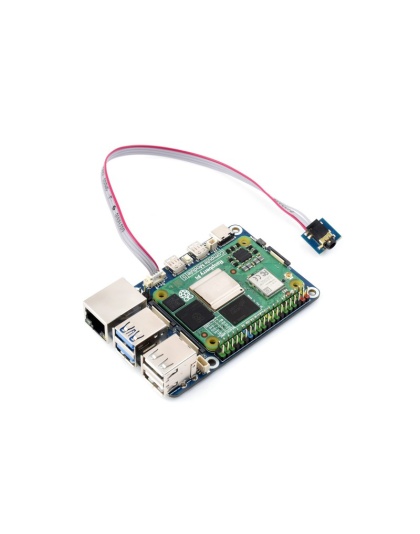 CM5 To Pi 5 Adapter Board For Raspberry Pi 5, Alternative Solution for Raspberry Pi 5, Onboard Audio Header, Supports Connecting To Microphone