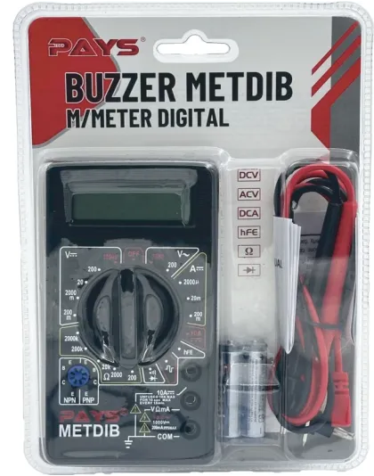 LCD Digital Multimeter AC/DC 750/1000V With Probe