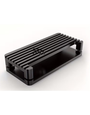Passive Cooling Case for Raspberry Pi Zero 2W – Matte Black Aluminium Alloy