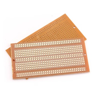 5X10cm Single Side Copper Prototyping PCB Breadboard 2,5,5,3 Joined Holes