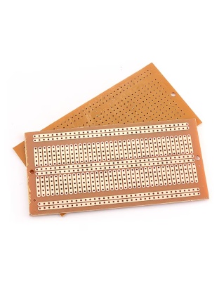 5X10cm Single Side Copper Prototyping PCB Breadboard 2,5,5,3 Joined Holes