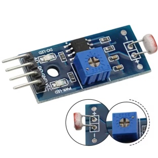 Adjustable Photosensitive Sensor Module with Light Detection Board
