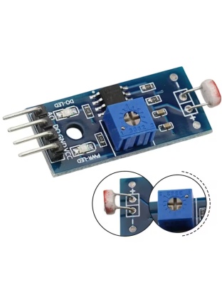 Adjustable Photosensitive Sensor Module with Light Detection Board