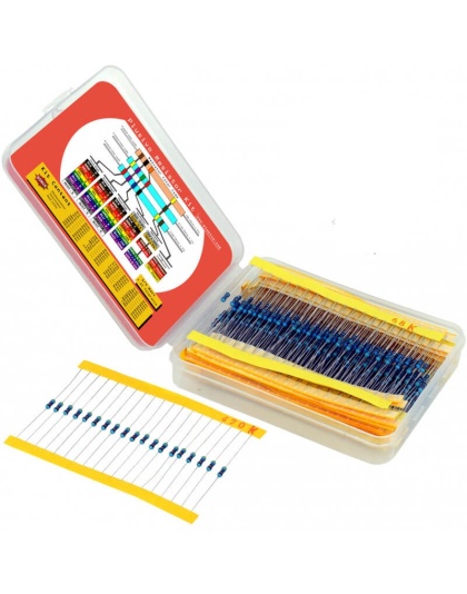 600 1/4W Resistor Kit 10 - 1MOhm (30 resistances)