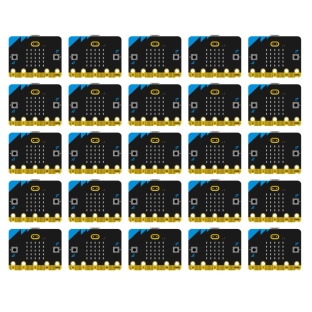 micro:bit v2 Bulk Bundle (25) - mixed colours