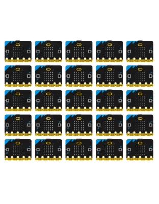 micro:bit v2 Bulk Bundle (25) - mixed colours