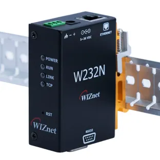 WIZnet W232N Ethernet to RS232 Converter