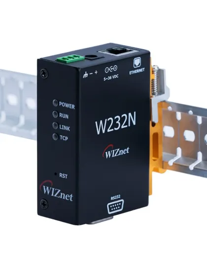 WIZnet W232N Ethernet to RS232 Converter