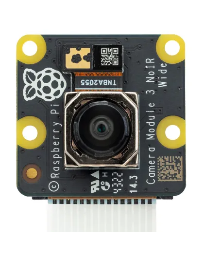 Raspberry Pi Camera Module 3 NOIR wide-angle (120°) lens