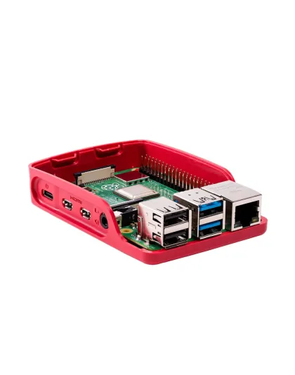 Raspberry Pi4 model B official red/white case