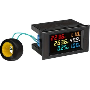 Multifunctional Smart Meter for Displaying Voltage, Current, Power, Frequency, And Power Factor