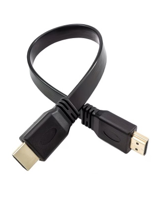  HDMI 0.5m  Extra short flat noodle cable gold plated