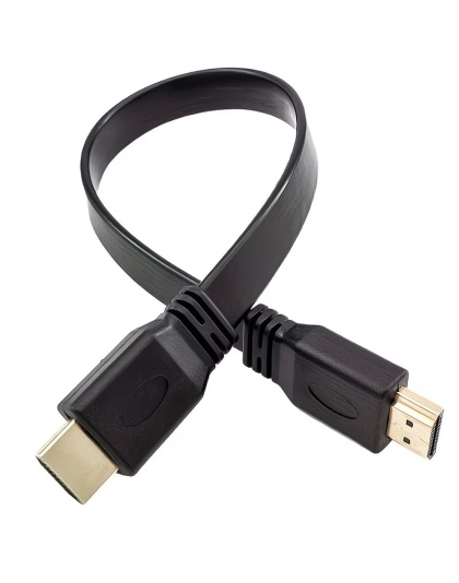  HDMI 0.5m  Extra short flat noodle cable gold plated